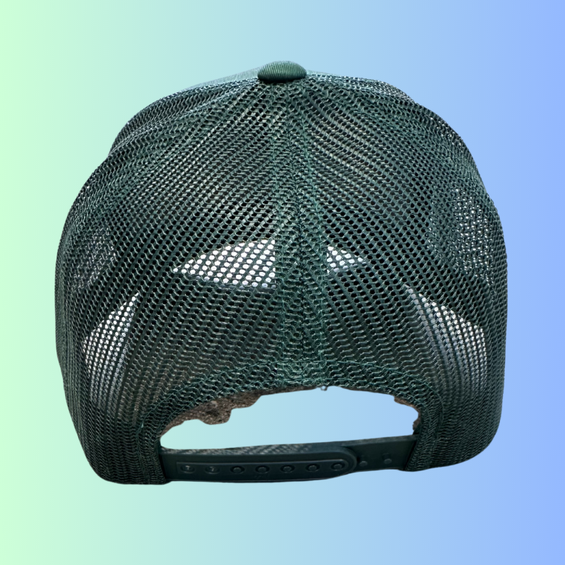 Green Retro Trucker Hat