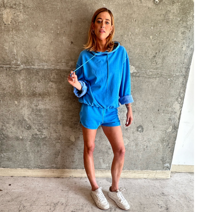 Vibrant Blue Hoodie