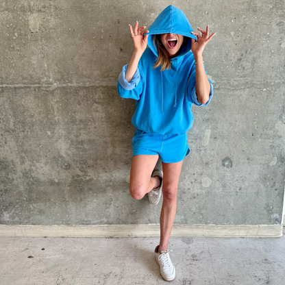 Vibrant Blue Hoodie