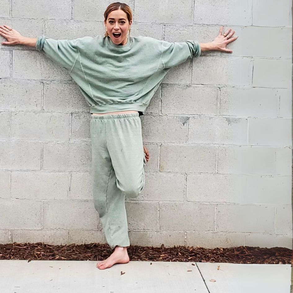 Sage Green Cotton Sweatpants