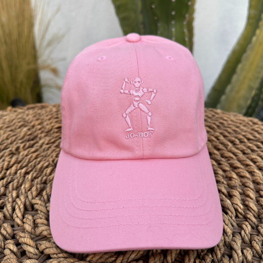 Pink Jo Bot Dad Hat