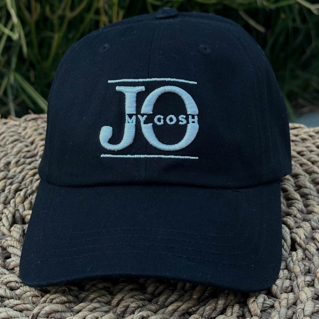 Black Jo My Gosh Retro Trucker Hat